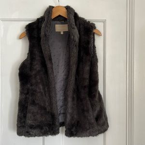 Banana Republic Fur Vest- Size S